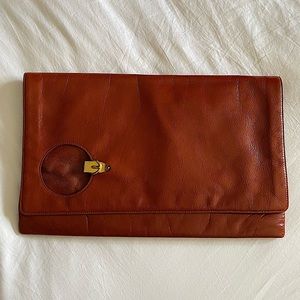 Vintage Susan Gail Leather Clutch